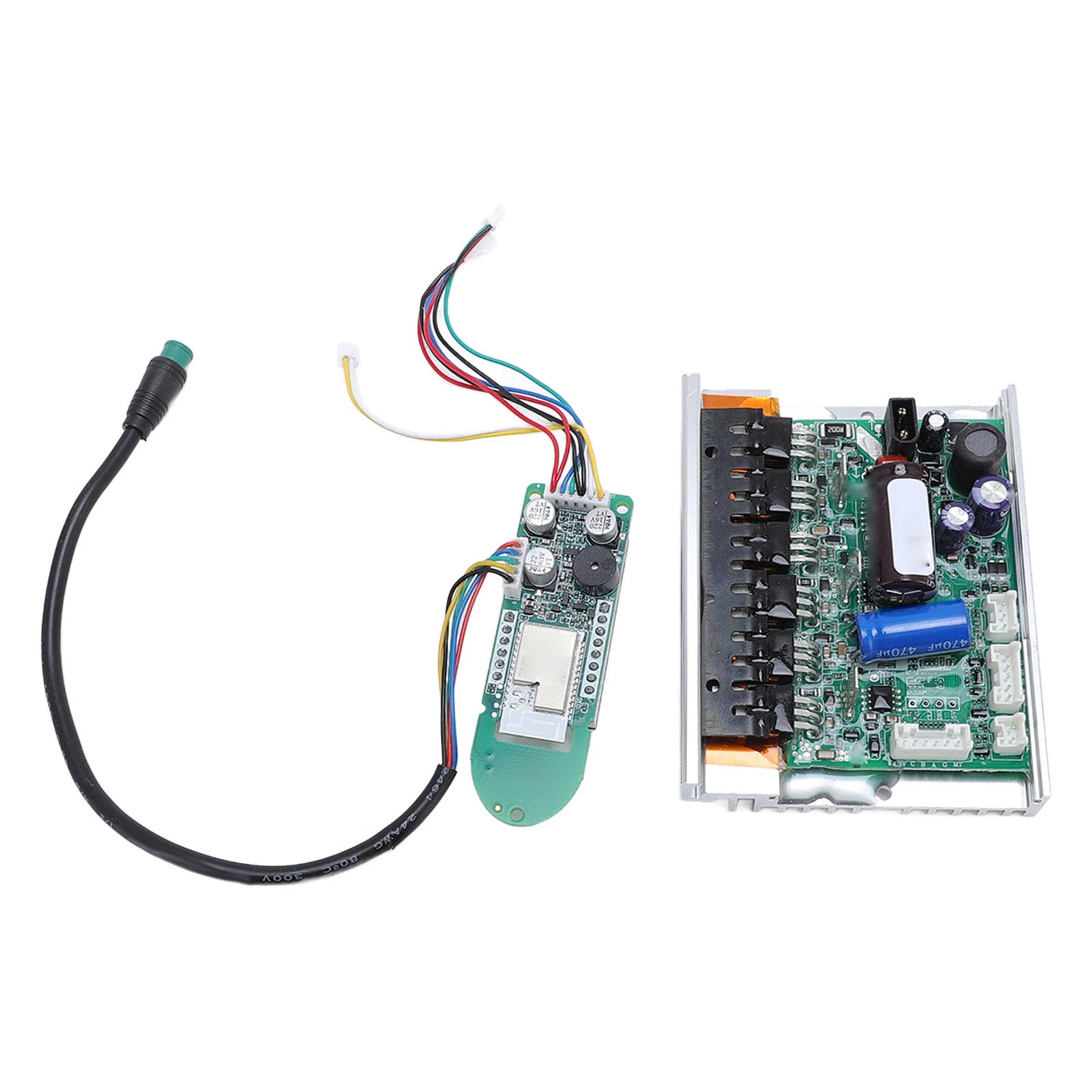 Electric Scooter Controller Kit Compatible 36V350W Repair Parts Accessories Electric Scooter Dashboard and Controller for MI4 Qme WHITE