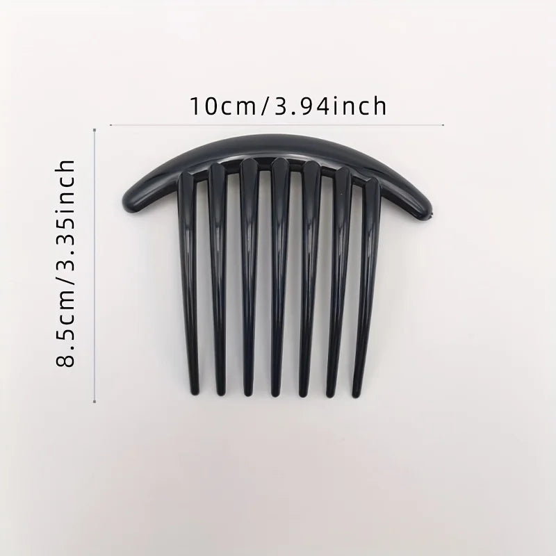 Seven-tooth comb, shaped brush hair comb, suitable for common hairstyles, durable handle, comb Qme