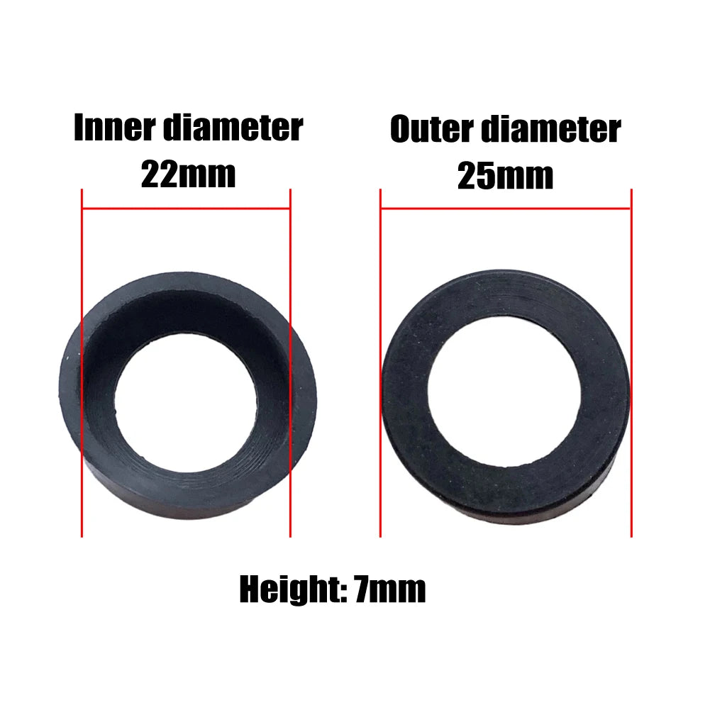 10pcs Bearing Rubber Sleeve Power Tool Parts For 608 Angle Grinder Electric Hammer Bearing Cover Electrical Tool Accessories Qme