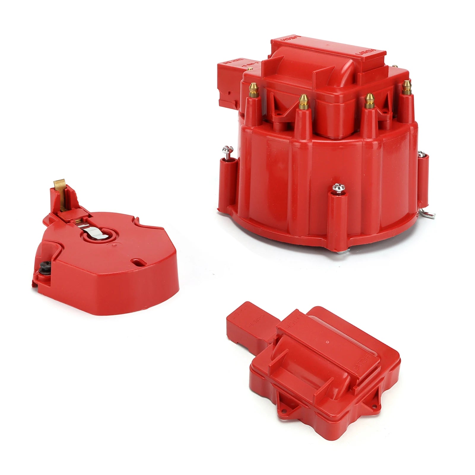 Car Distributor Cap with Coil Rotor Auto Accessories For Chevy V8 265 283 307 327 350 383 396 400 402 427 454 472 502 Engines Qme
