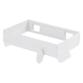 Foldable Garbage Bag Hanging Rack Home Kitchen Bathroom Portable Qme White
