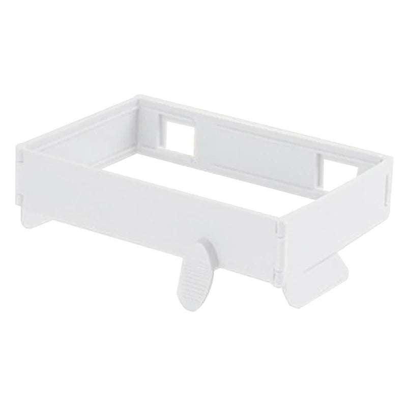 Foldable Garbage Bag Hanging Rack Home Kitchen Bathroom Portable Qme White