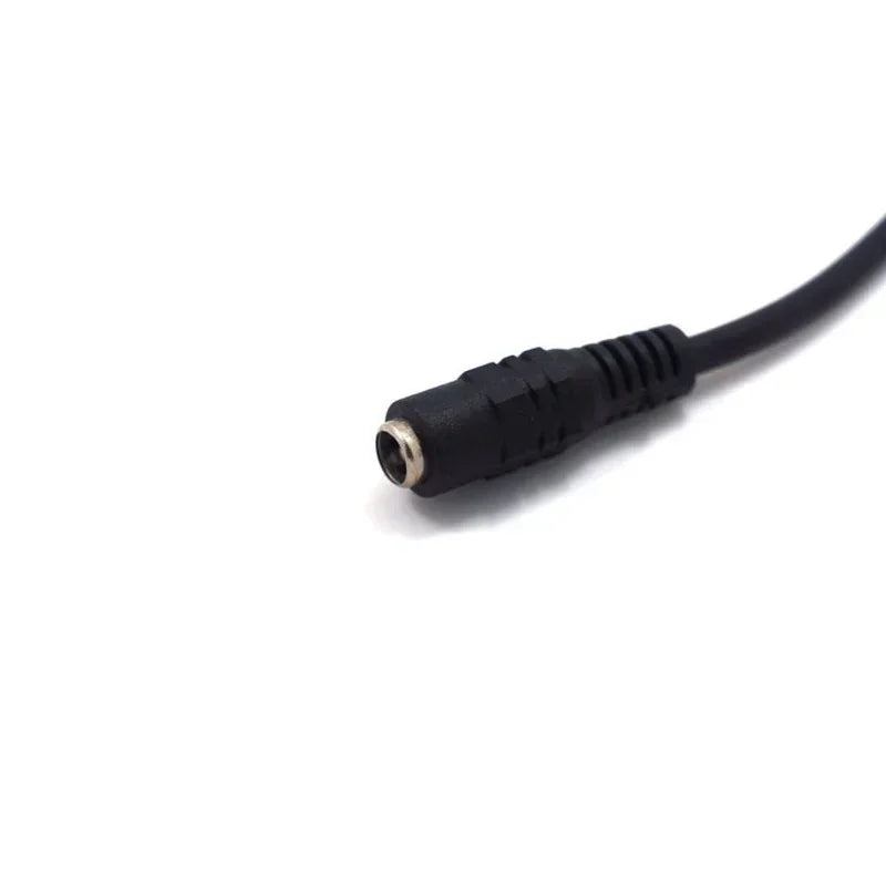 DC5521 to 4Pin line computer chassis fan line 12V power adapter one-to-two fan patch cord Qme