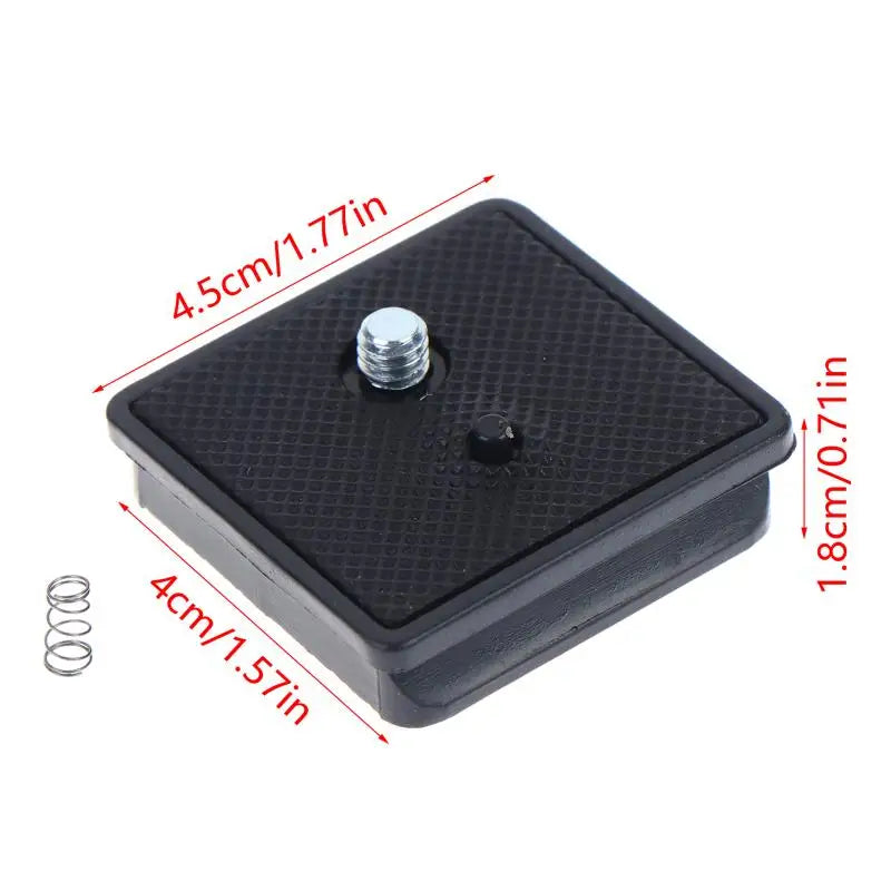 Anti-scratch Surface Camera Quick Release Plate ABS Metal Tripod Qme