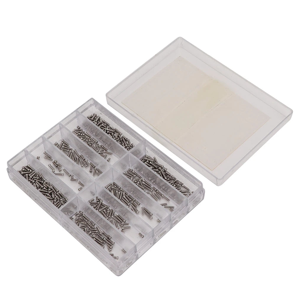 1 6-6 0mm Vis Crossé en Acier Inoxydable pour Botier Arrière de MontrE Bracelet Watch Screw Watch Back Case Screw Qme