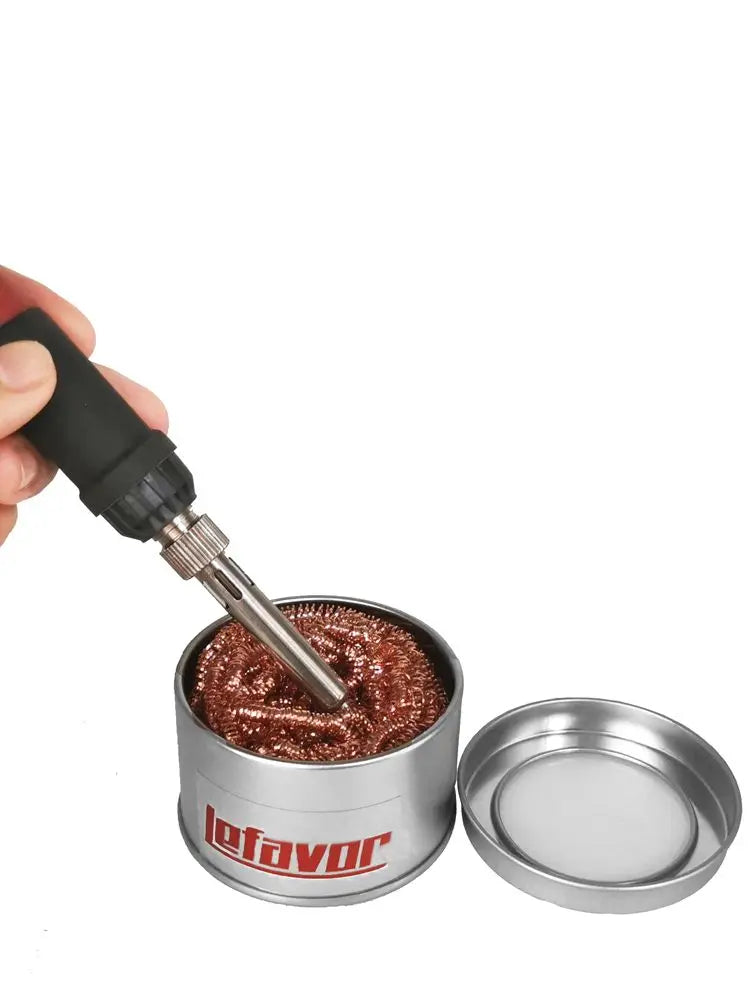 Cleaning Ball Desoldering Soldering Iron Mesh Filter Nozzle Tip Qme