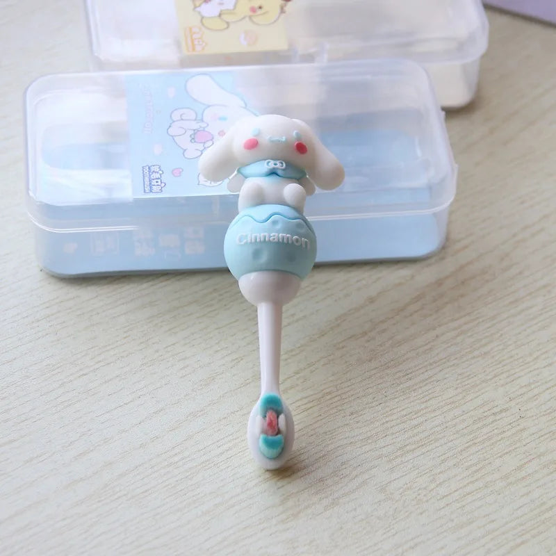 Hello Kitty Kuromi Soft-bristle Toothbrush Students Individually Qme 3