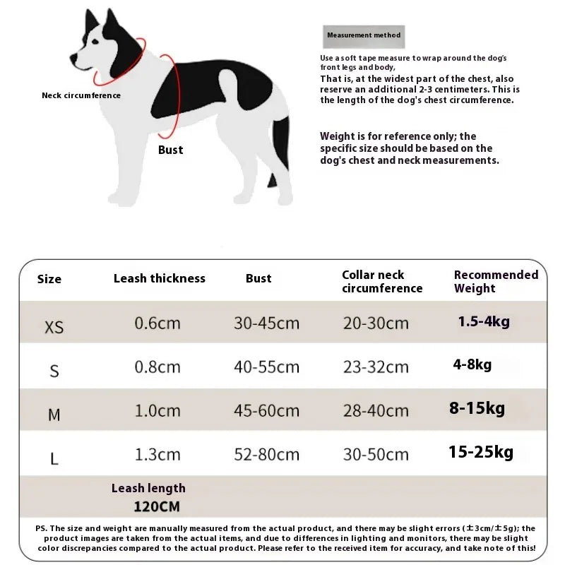 B Dog Harness 1.2M Leash Set for Small Dogs Adjustable Puppy Cat Harness Vest Poodle Chihuahua Pug Outdoor Walking Pet Leash Qme