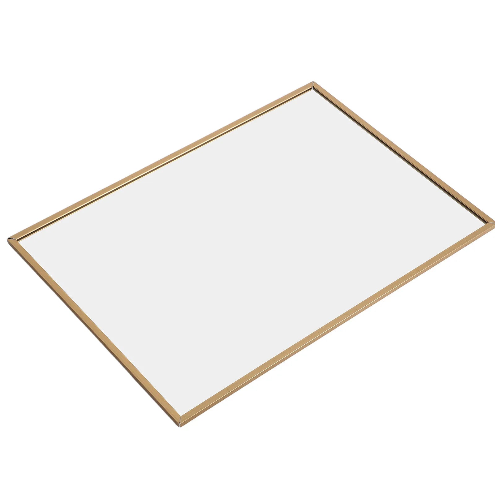 Multi Functional Floor Mirror Rectangle Aluminum Alloy Frame Shoe Store Dressing Mirror Wall Mounted High Definition for Home Qme