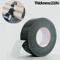 20M Waterproof Heavy Duty Industrial Bundles Floor Carpet Binding Adhesive Tape Cloth Duct Tape DIY Pipe Repair Fix Tape Qme Black 5m 210U|50mm