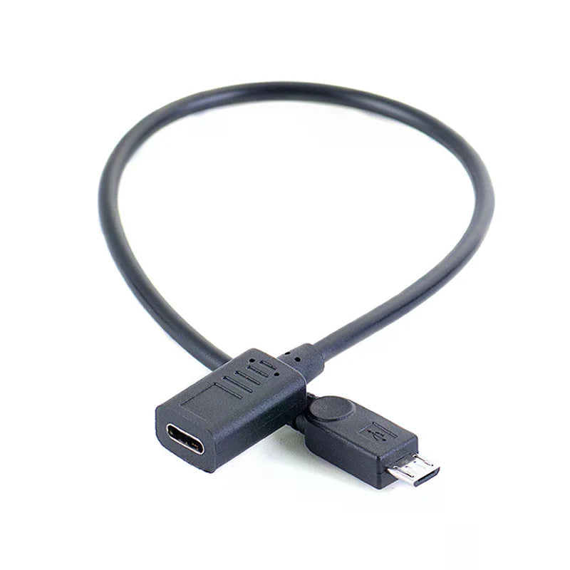 USB Type-c Female Micro Male OTG Connector Cable Adapter Qme