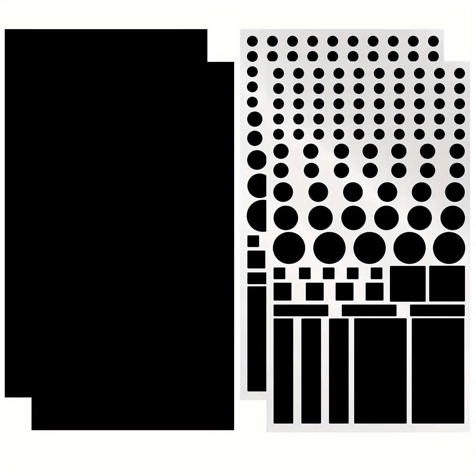 Anti-glare stickers, light source shielding stickers, dimming stickers Qme