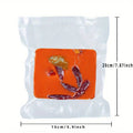 100pcs/lot Mesh Vacuum Bags for Food Preservation - Vacuum Sealer Storage Bags for Deli Meat, Steak, Qme 15 20cm