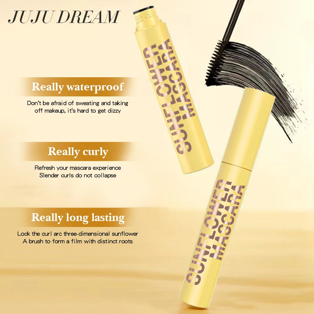 Waterproof 4D Curling Mascara Bubble Volume Lash Enhancer Qme