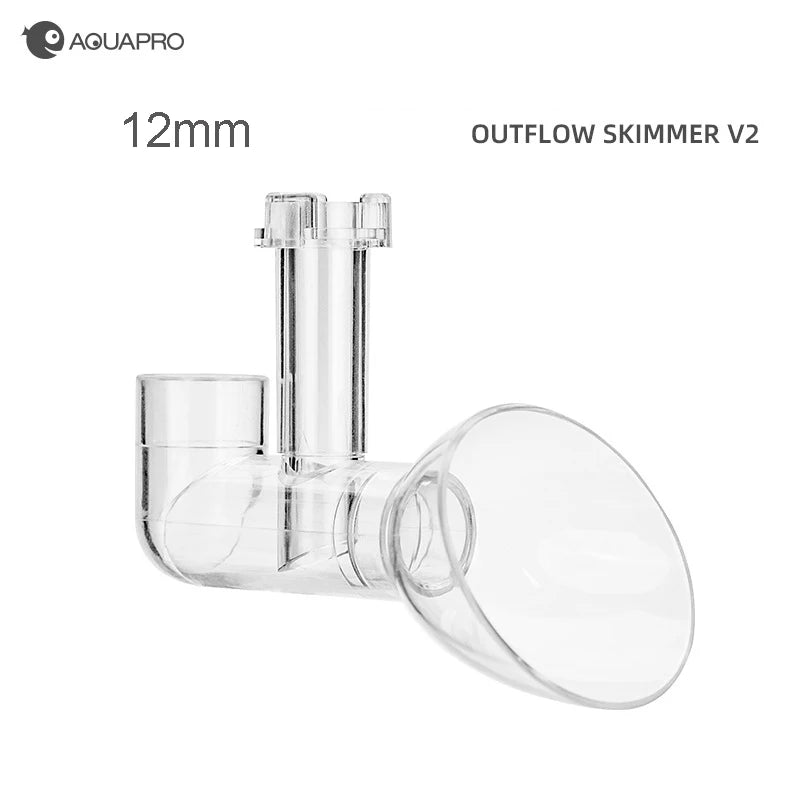 AQUAPRO Outlet Skimmer Fishing Tank Lily Pipe Aquarium Inlet And Outlet Pipes Mini Water Filter Accessories Filtro Akvarium Qme lily 12