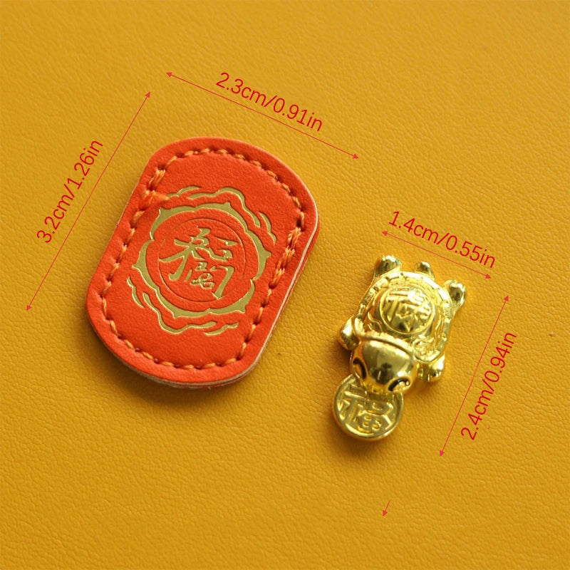 Money-biting Turtle Ornaments Decor Auspicious Statue Lucky Wealth Qme