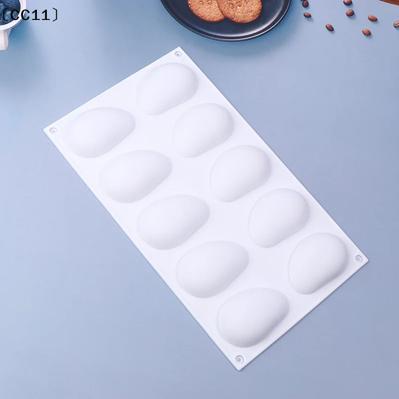 Fruit Series Mango Pear Silicone Mold Baking Chocolate Mousse Cake Qme