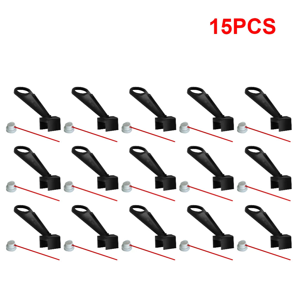 Motorcycle Chain Oiler Spray Gear Mess-Free Chain Wax Chain Cleaner Attachment Motorcycle Chain Lube Oiler Tool for Motorcycle Qme 15PCS