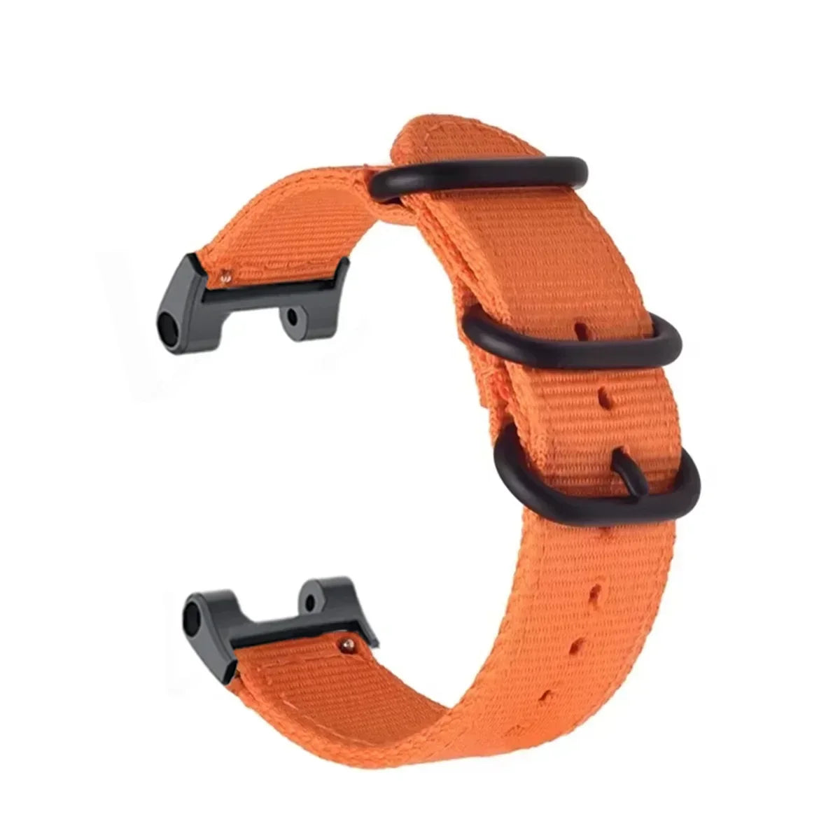 Nylon Band for Huami Amazfit T-rex 3/2 pro Watch Strap for Huami Amazfit T-rex Ultra Sport Belt Smartwatch Bracelet Accessories Qme Orange T-Rex or T-Rex Pro