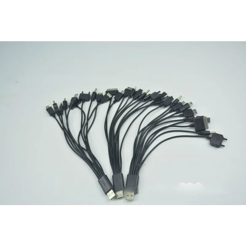 10pcs 10 In 1 Micro USB Multi Charger Usb Cables for Mobile Phones Cord for LG KG90 SAMSUNG Sony Phone Qme