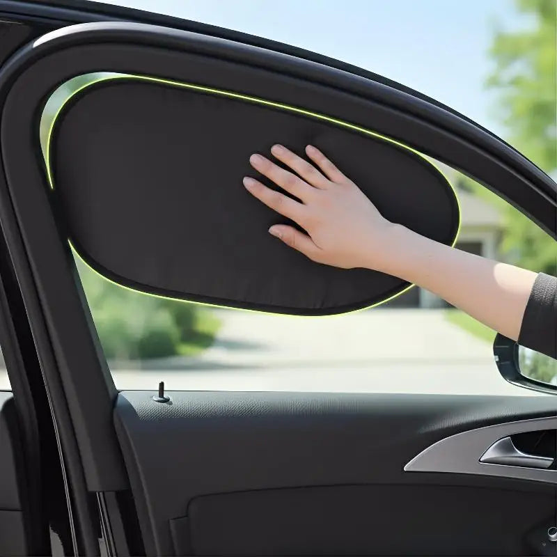 Car Window Sun Shade Universal Side Sunshade UV Protection Qme