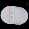 100Pcs Laboratory Filter Paper Circular Qualitative Filter Paper Medium Speed Qme 9CM