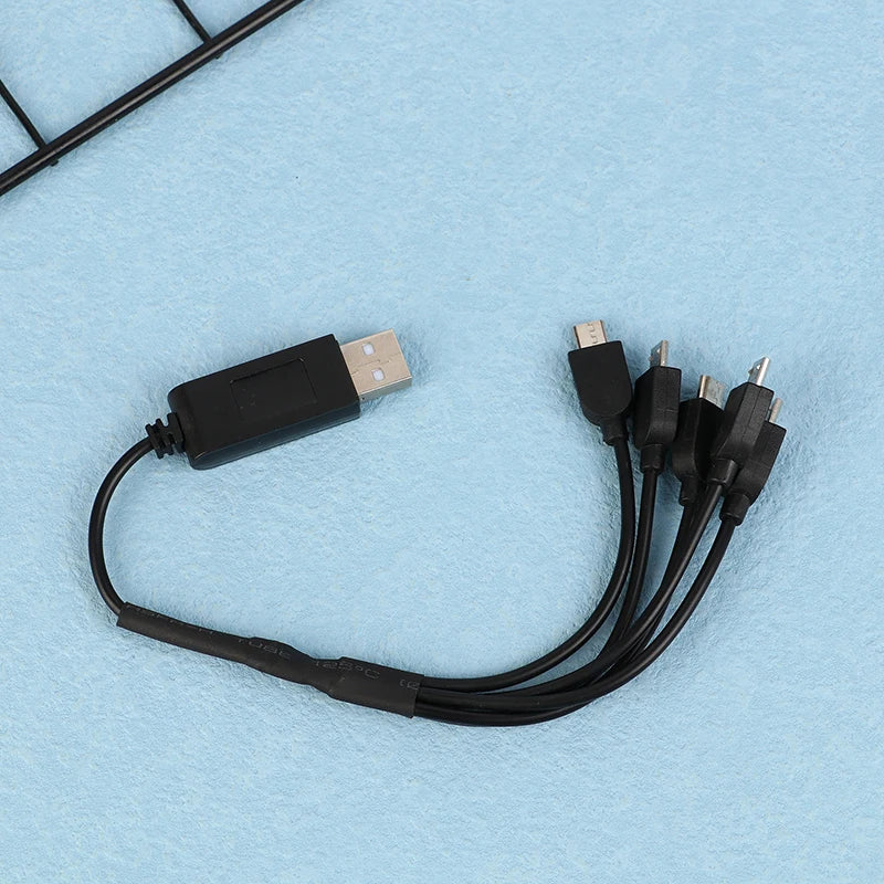 3 7V 500mAh 1 Charger E58 XS809 Battery Multi-function Charging Cable Qme