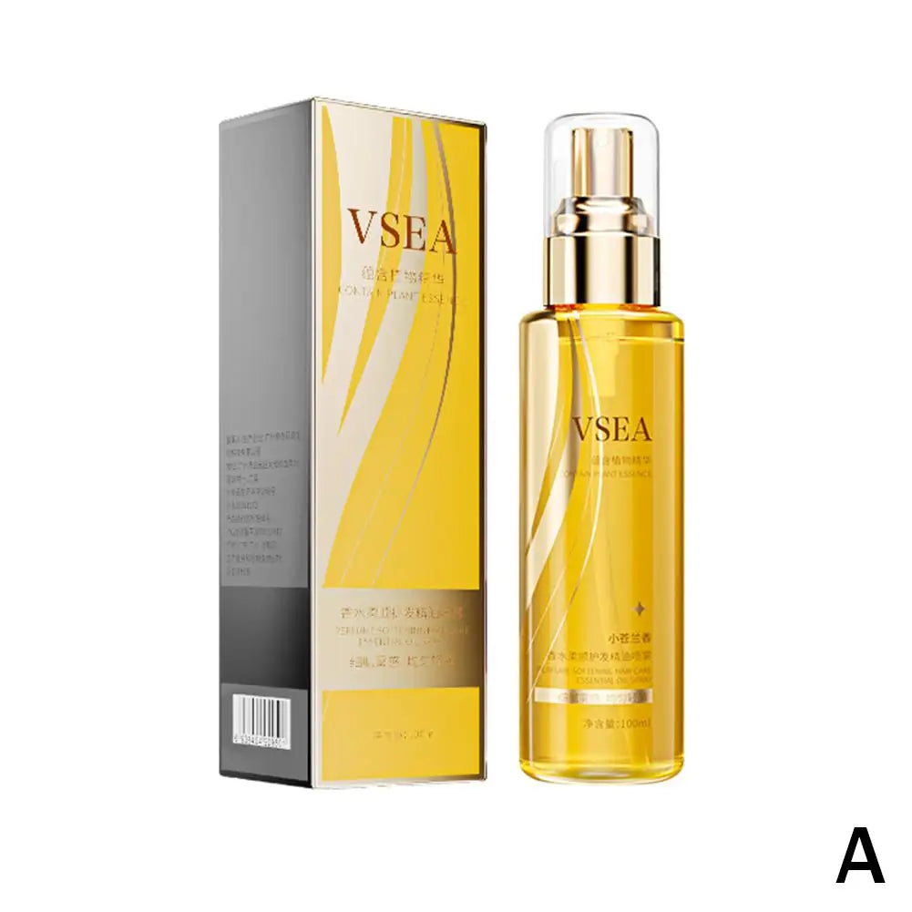 100ml Hair Care Essential Oil Spray For Women Repair Dry Anti-frizz Smooth And Long-lasting Hair Care For Fragrant Fluffy Hair Qme A CN