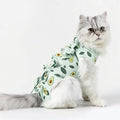 Postoperative Recovery Anti Licking Clothing Adjustable Cat Wound Qme O M