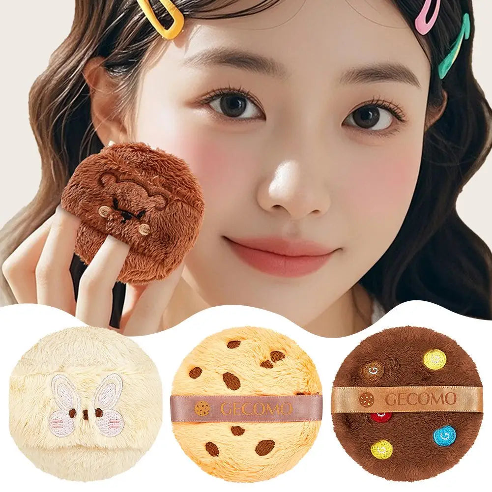 Little Bear Makeup Puff Facial Powder Sponge Soft Velvet Make-Up Shape Foundation Tool Puff Cosmetics Beauty Sponge Mixer C B2A7 Qme