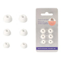 3 Sizes Silicone Ear Tips Soundcore Liberty 4 NC Earbuds Eartips Life Qme White