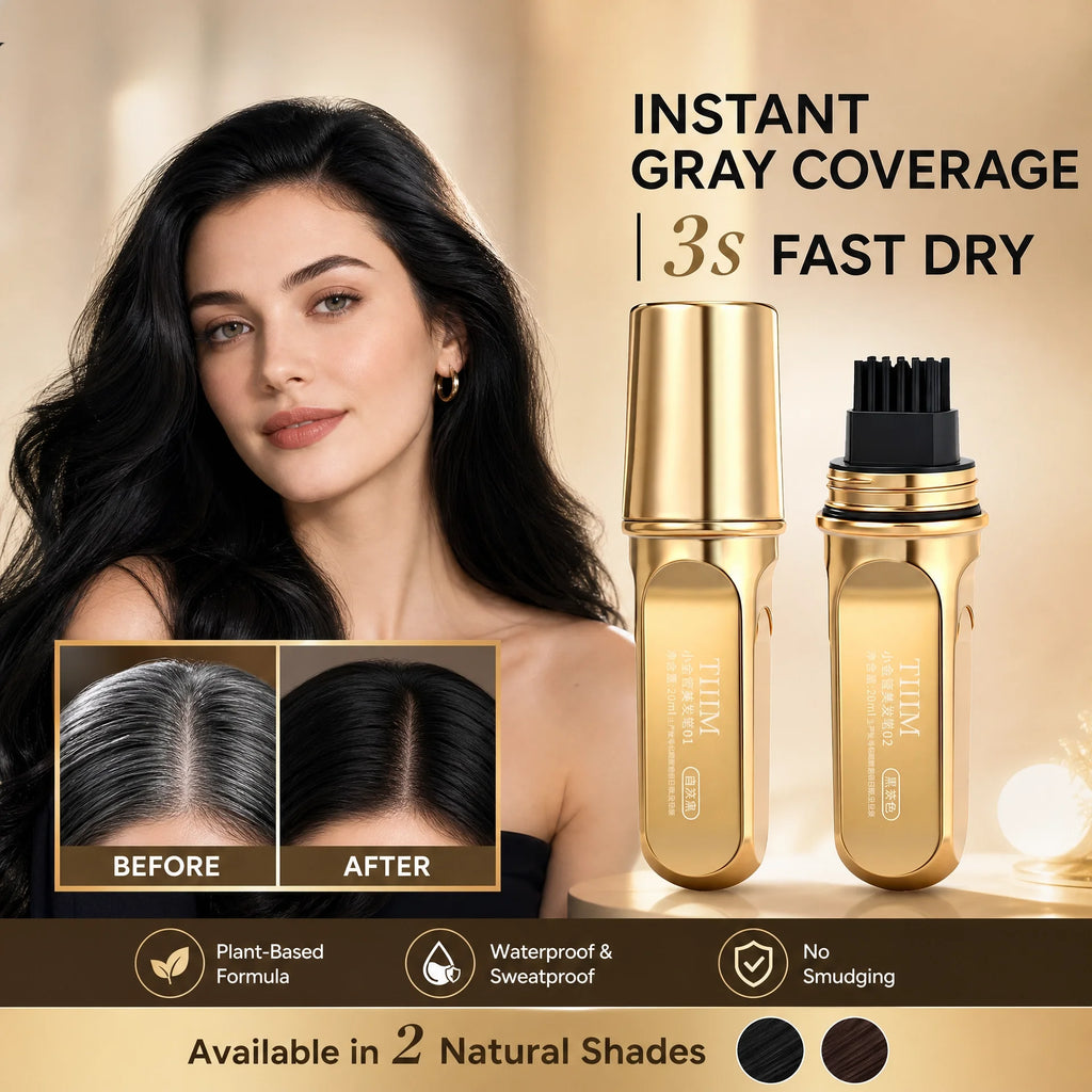 Instant Root Retouch Stick Cover Gray Hair Fast No Mess Brush Qme