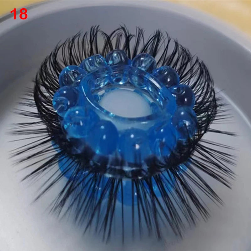 Silicone Sheep Eye Bead Ring Men Hair Lock No Shedding Sexual Qme 18