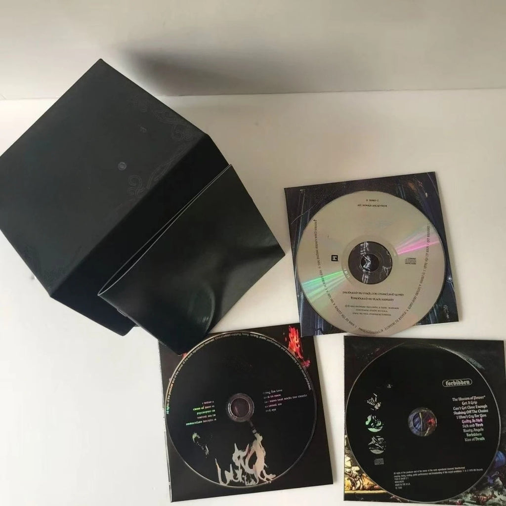 Classic Heavy Metal Multi-Disc Box Set, Remastered Low Frequency Guitar Tracks for Audiophile Dynamic Test & Metal Collection Qme