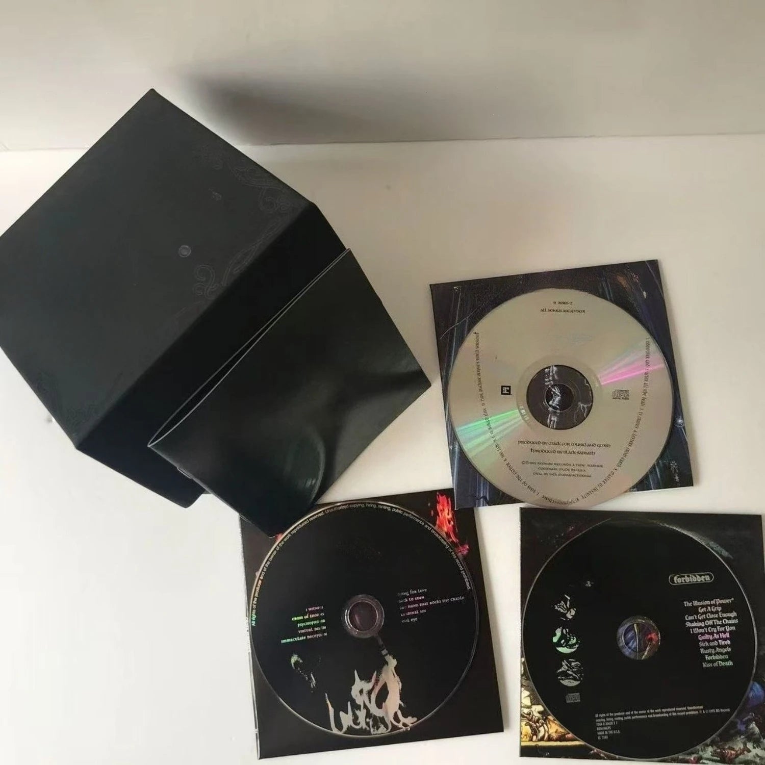 Classic Heavy Metal Multi-Disc Box Set, Remastered Low Frequency Guitar Tracks for Audiophile Dynamic Test & Metal Collection Qme