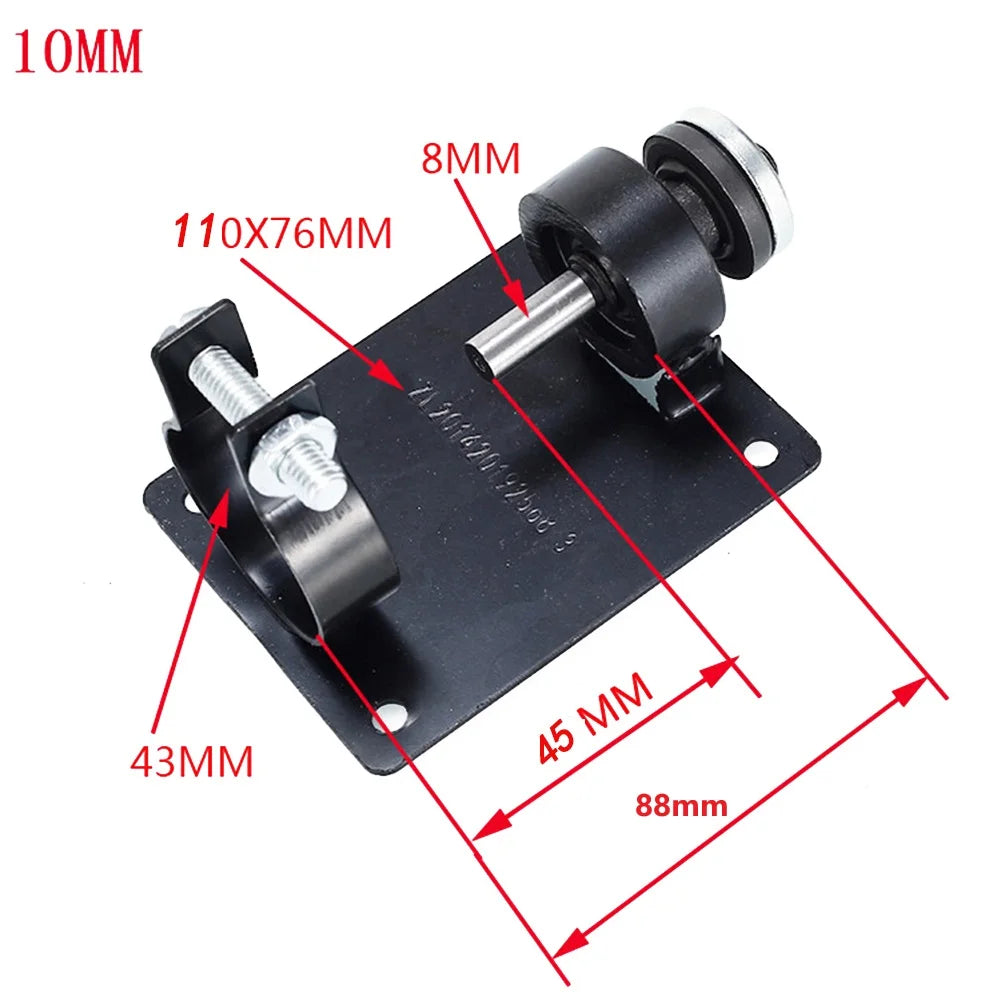 1 PC Cutting Seat Stand Holder 10/13mm Electric Drill Cutting Stand Holder Grinding Machine Polishing Grinding Cutting Qme 10mm