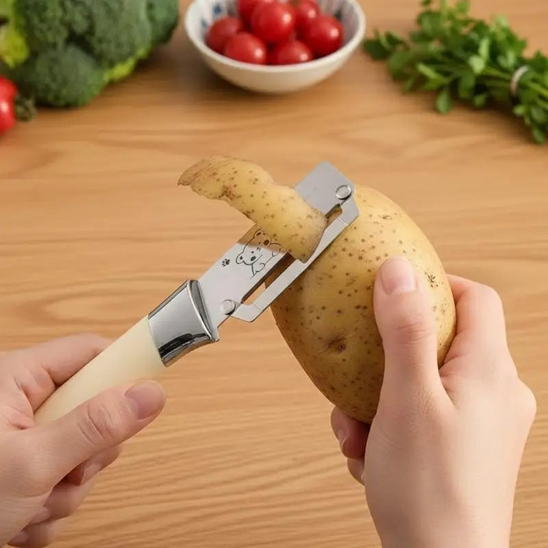 Kitchen Vegetable Peeler Multi-function Sugarcane Potato Pumpkin Tool Qme