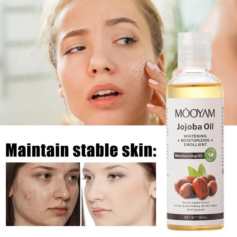 Facial Massage Oil Hydrating Soothing Coconut Avocado Vitamin Deep Qme