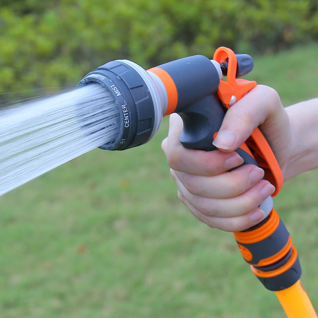 High-Pressure Garden Spray Gun Set Garden Watering Ground Car Wash Sprinkler Home Irrigation Spray Qme