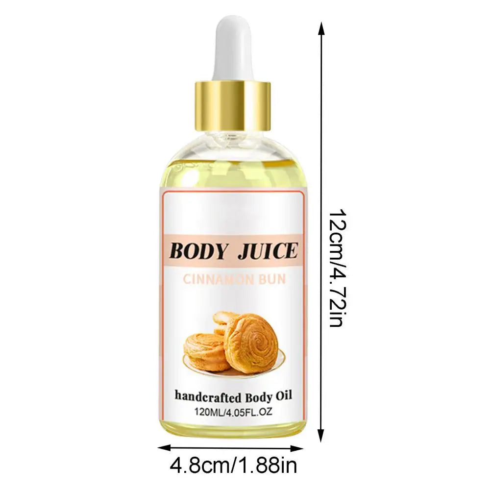 120ml Non-Greasy Moisturizing Soothing Oil Body Juice Oil Facial Body Massage Moisturizing Diffuser Aromatherapy Face Body Oil Qme cinnamon breads China Mainland