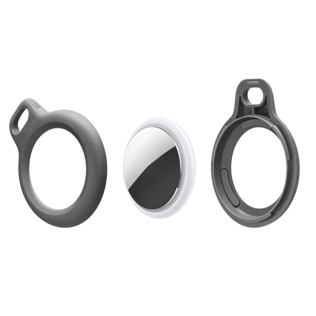 Stylish Holder with Strap For Apple Airtag Case Protective Cover Bumper Tracker Accessories Anti-scratch Keychain Air Tag Cover Qme