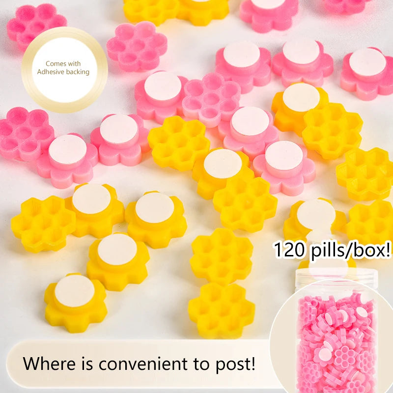 Box Self Adhesive Eyelash Extension Glue Cups Delay Cup Grafting Qme