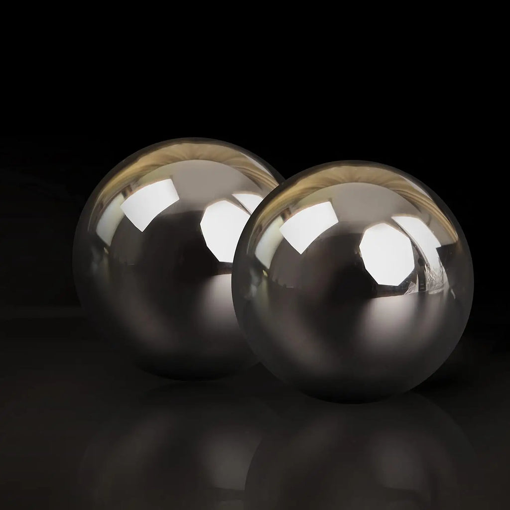 2 Ice Cubes Whisky Stones Reusable Stainless Steel Freezer Balls Qme