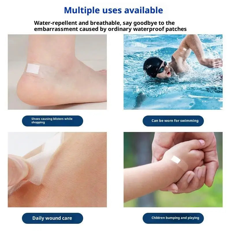 Transparent Adhesive Bandages Invisible Anti-friction Kids Finger Qme