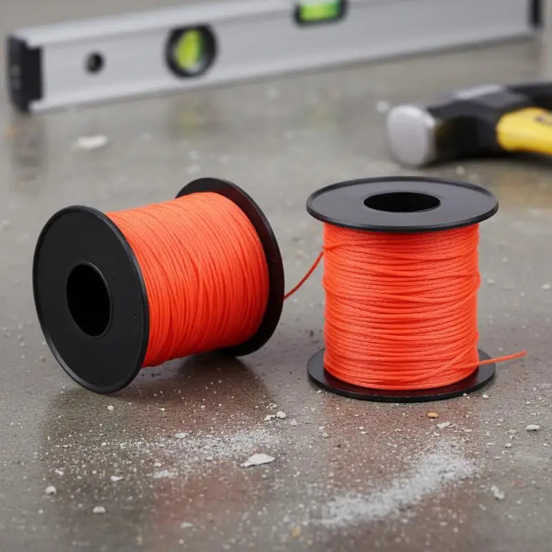 50M Roll Red Marking Construction Line Mason Gardening Crafting Wire Qme