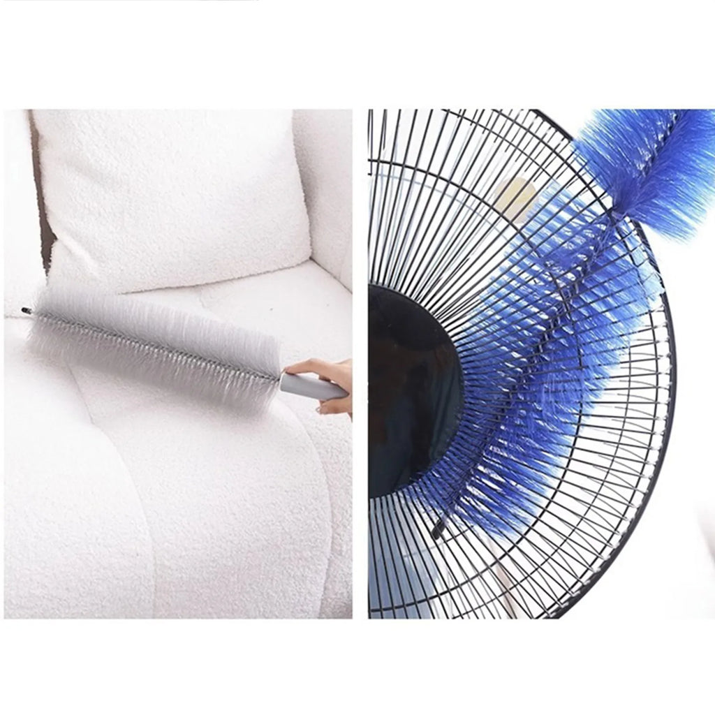 Flexible Durable Feather Duster Multifunction Cleaning Brush for Dusting Fans Blinds Vents and Electronics Qme