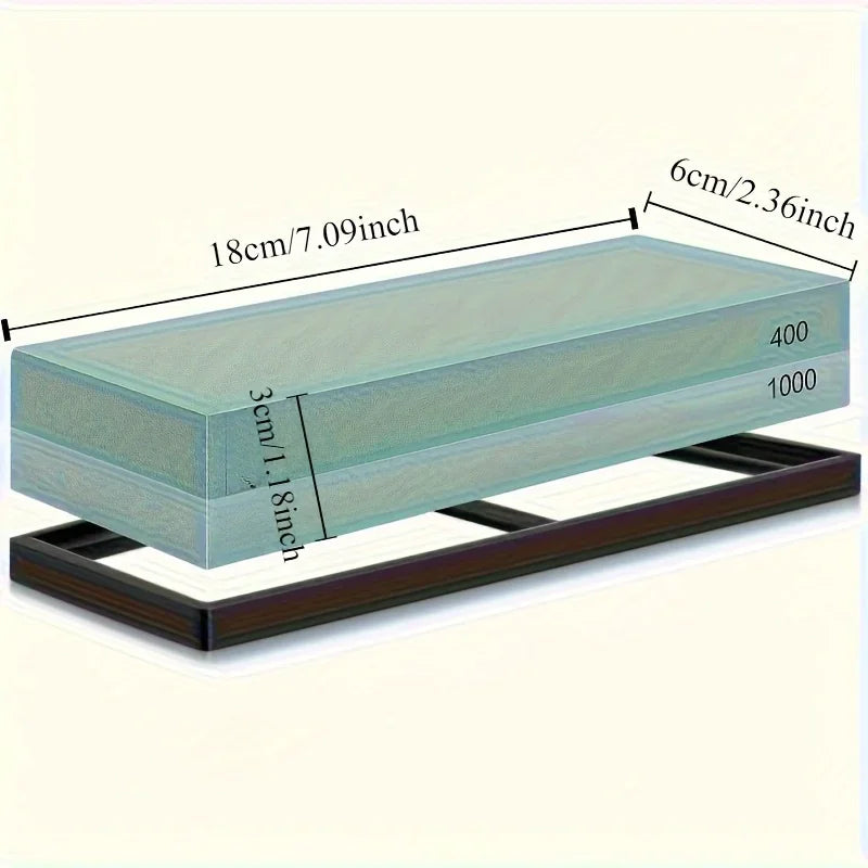 Grindstone, dual grit, essential tool for kitchen knives, industrial grinding and sharpening products Qme