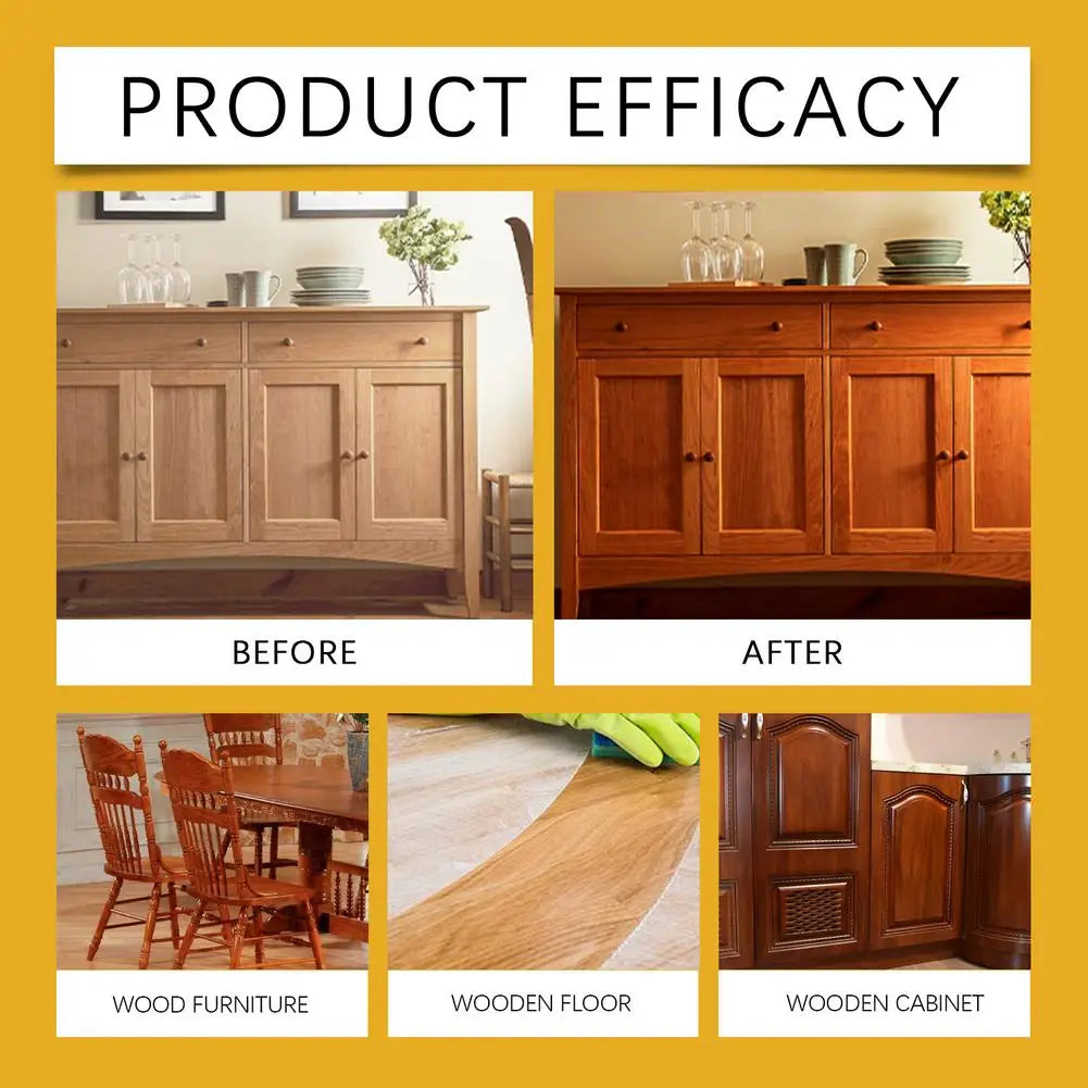 Beeswax Essential Oil Wax Wood Furniture Floor Restores Shine Care Qme