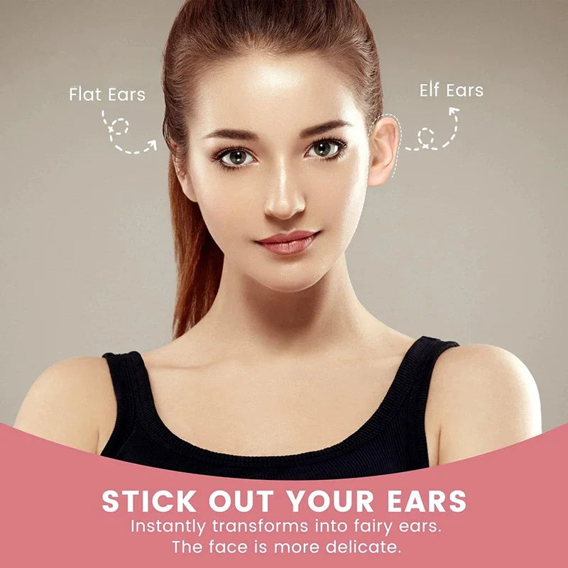 Invisible Protruding Ears Correctar Tape Ear Aesthetic Elf Stickers Qme