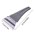 Winter car snow shovel Warm Waterproof Windproof 2-in-1 Windshield Snow Scraper Glove car cleaning tools Qme White